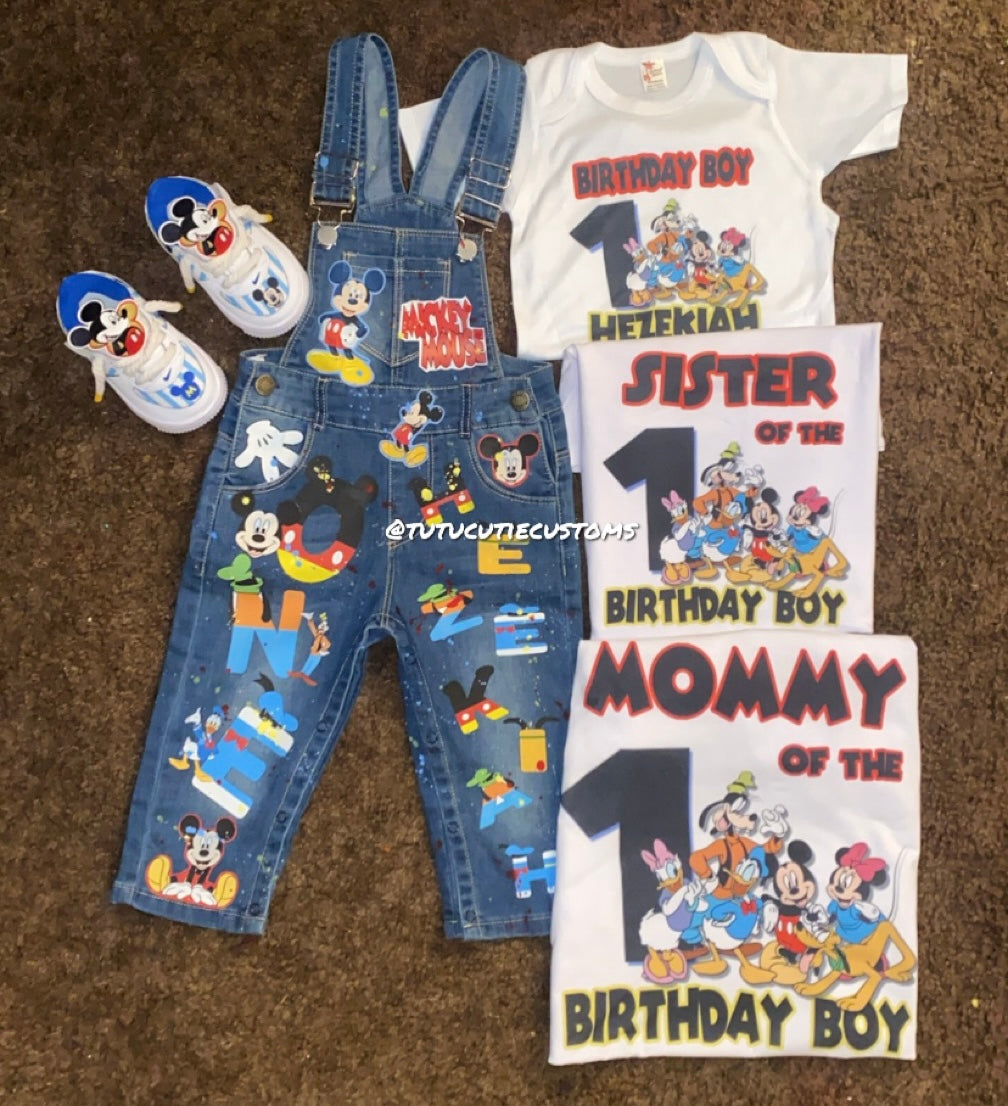 Overalls Outfit w|matching shirt