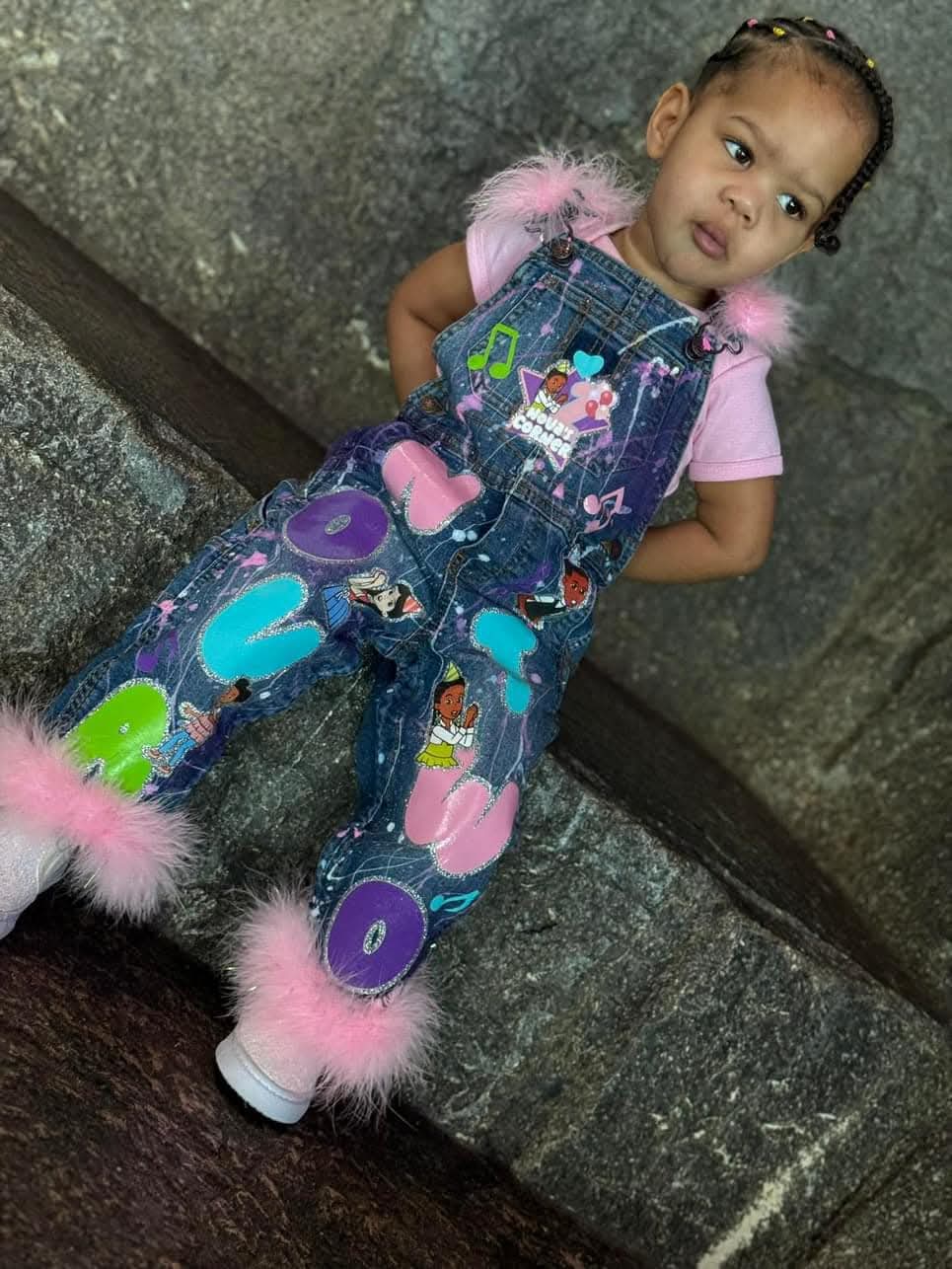 Overalls Outfit w|matching shirt