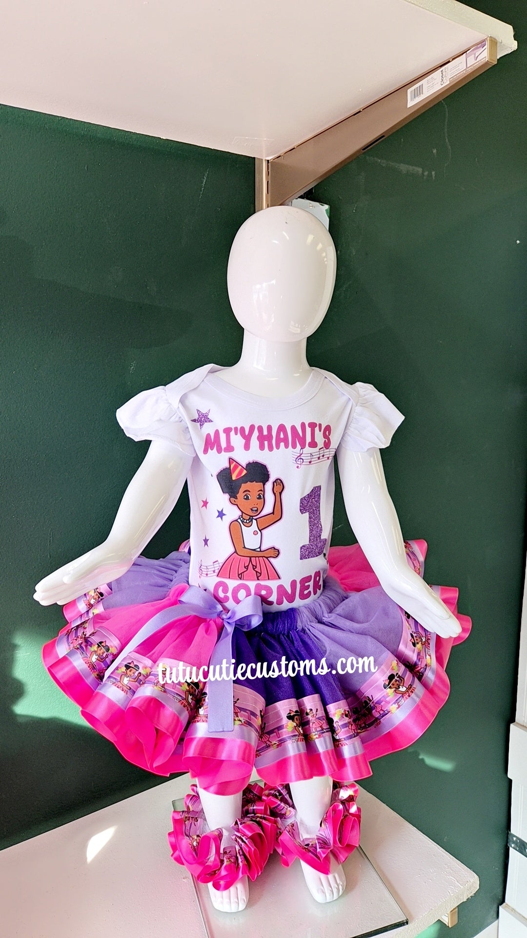 CUSTOM RIBBON Tutu Set
