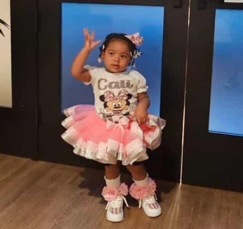 Ribbon Trim Tutu Set (No Jacket)