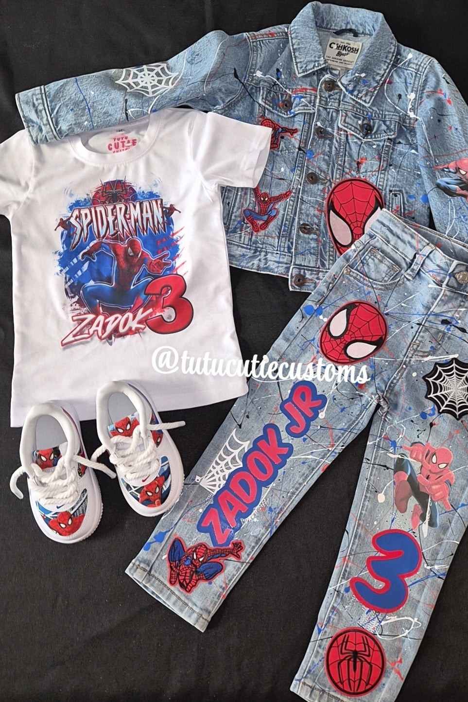 Boys Jean jacket set (Shoes sold separately)