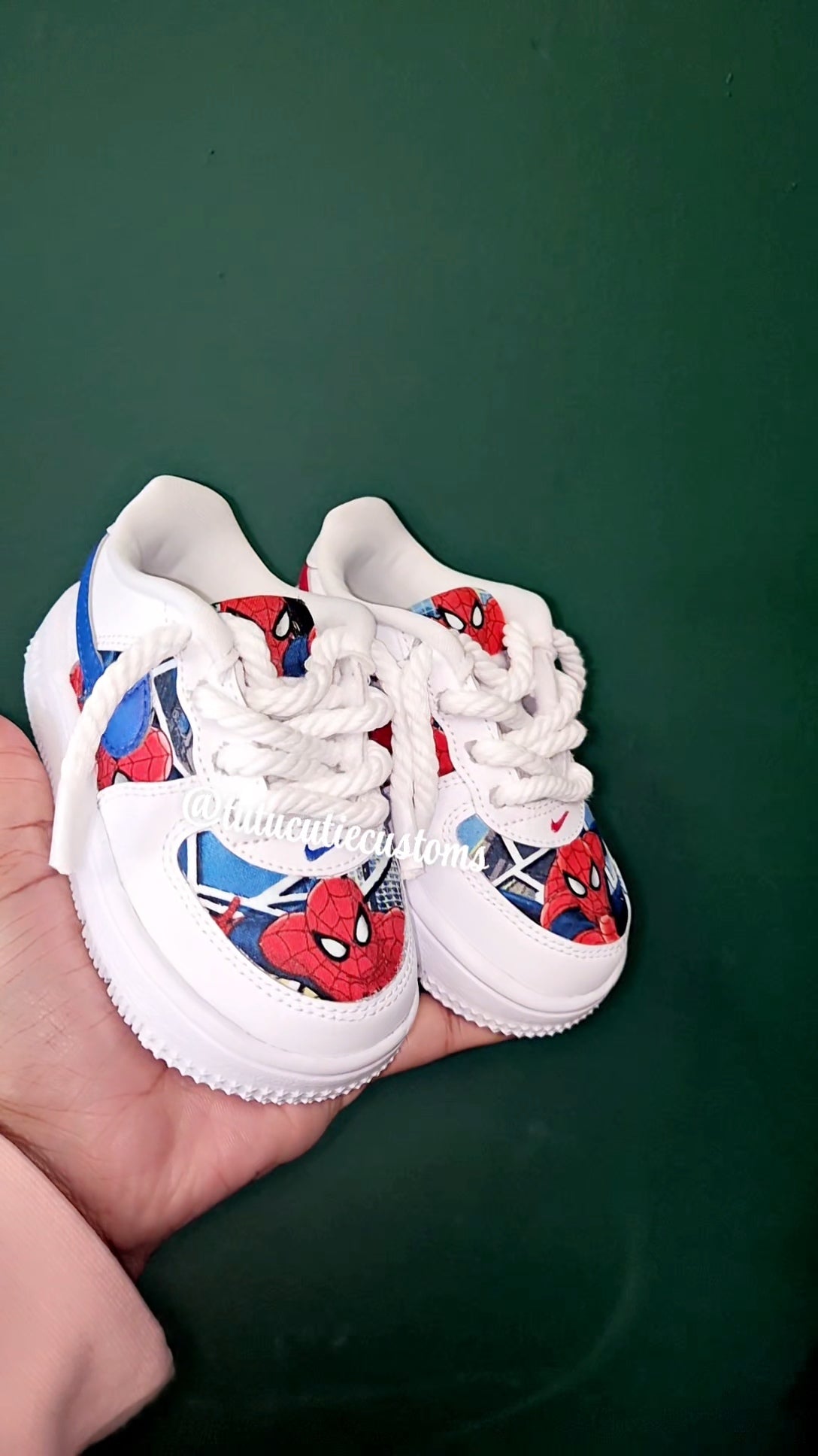 Spiderman Air Force 1's